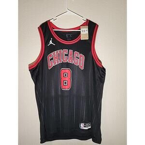 🔥Jordan NBA Chicago Bulls Zack LaVine #8 Basketball Jersey Sixe 2XL🔥